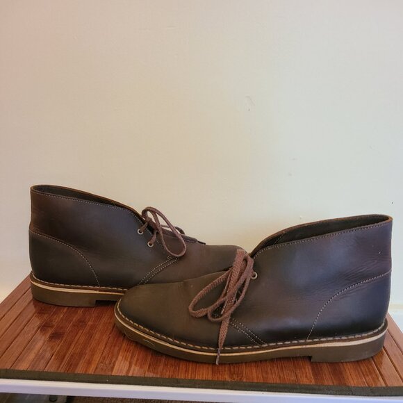 Clarks Men's Bushacre 2 Chukka Leather Boot - Picture 10 of 10